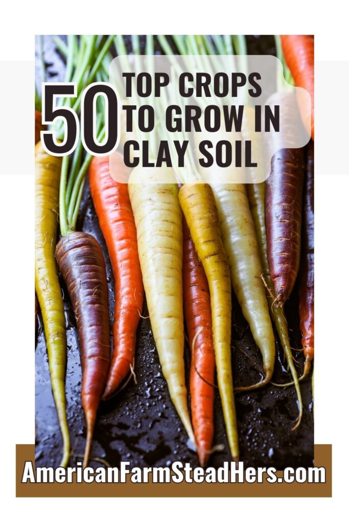 best vegetables for clay soil
