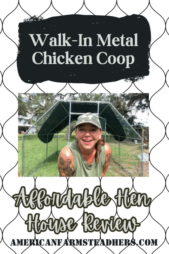 metal chicken coop