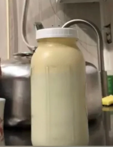 jar of milk