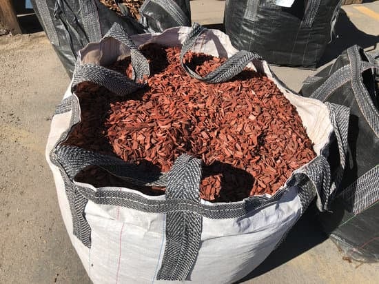 a bulk bag of mulch
