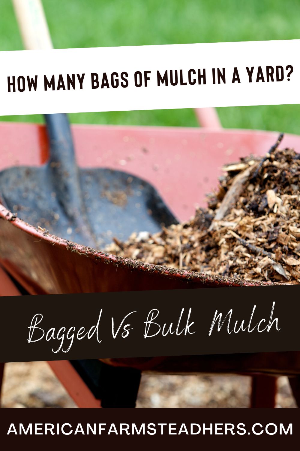 how many bags of mulch in a yard