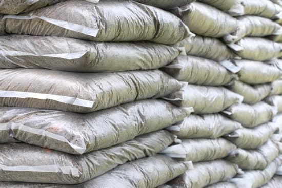 a pile of bagged soil