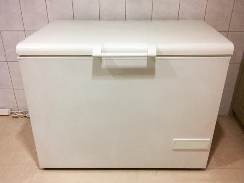 old chest freezer