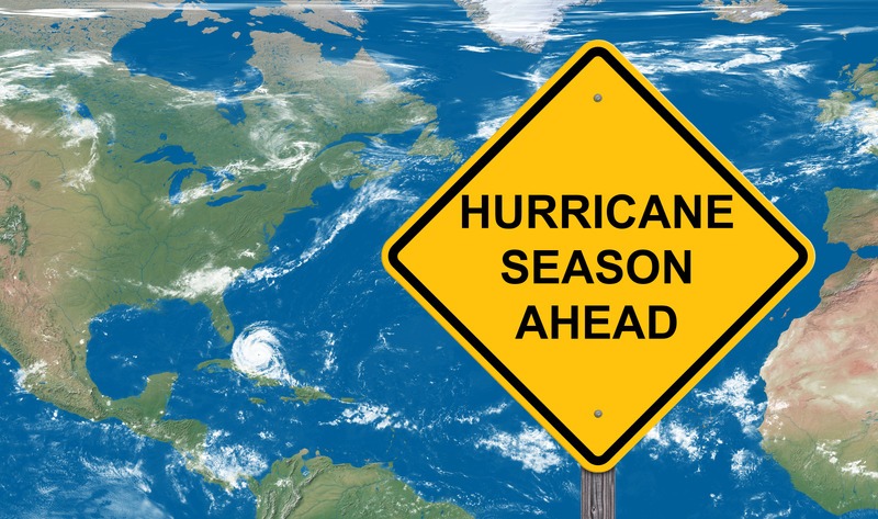 hurricane warning sign