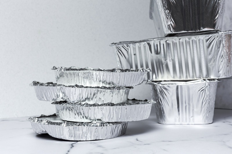 empty foil pans