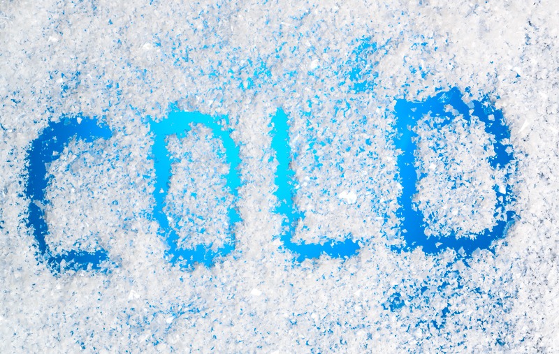 cold message in frost