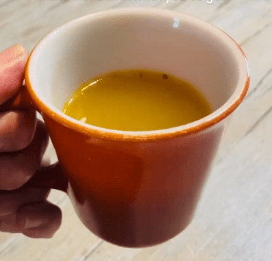 a cup of warm bone broth