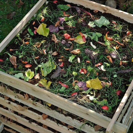 home-compost-system-in-wooden-box