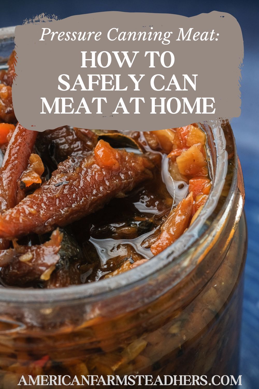 pressure canning meat